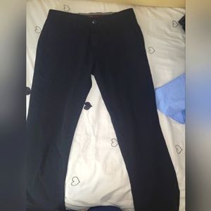 Mens black Haggar slacks